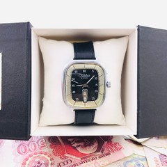 Vintage Slava Fridge 26 Jewels Soviet Watch Day Date USSR Second Moscow 1980s