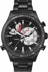 Timex Intelligent Quartz Watch Steel Quartz Chronograph Men’s black TW2P72800