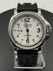 Panerai Luminor Marina 44mm White Dial PAM113 Box & Papers – Great Condition