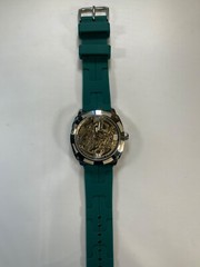 Forsining mens automatic skeleton style watch with band style and color options