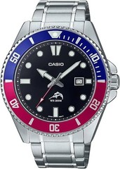 CASIO MDV106DD-1A2V Mens DURO 200M ALL METAL w Date Analog Sport Dive Watch $100