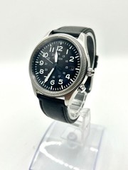 CITIZEN H11A-S068517 Eco-Drive Radio Solar Date Men’s Black Dial Watch