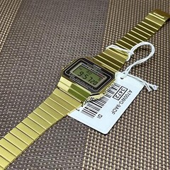 Casio A700WG-9A Vintage Series Gold Tone Stainless Steel Bracelet Digital Watch
