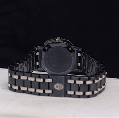 Corum Admiral’s Cup Watch Black Octagonal Case Multi-Flag Dial
