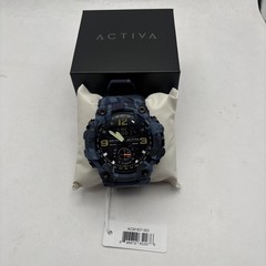 Activa X Invicta ACW1637-003 – Black Ops Digital Watch 56mm -Camouflage Blue