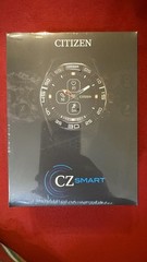 Citizen CZ Smart Hybrid 44mm JX1005-00E Heart Rate Fitness Watch Green Band NEW