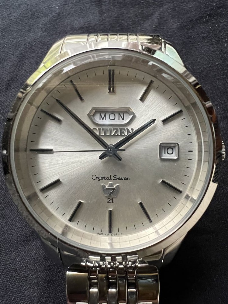 Citizen Crystal Seven 8200-A05516 Analog Automatic Men Reprint Vintage 249315171
