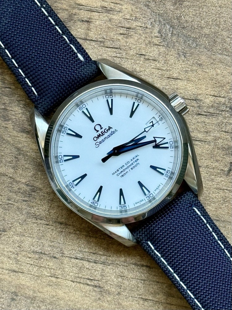 Omega Seamaster Aqua Terra White Dial Titanium 38.5MM 231.92.39.21.04.001