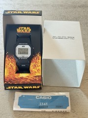 STAR WARS Casio G-SHOCK DW-5600VT Watch Collab with Star Wars Logo Backlight