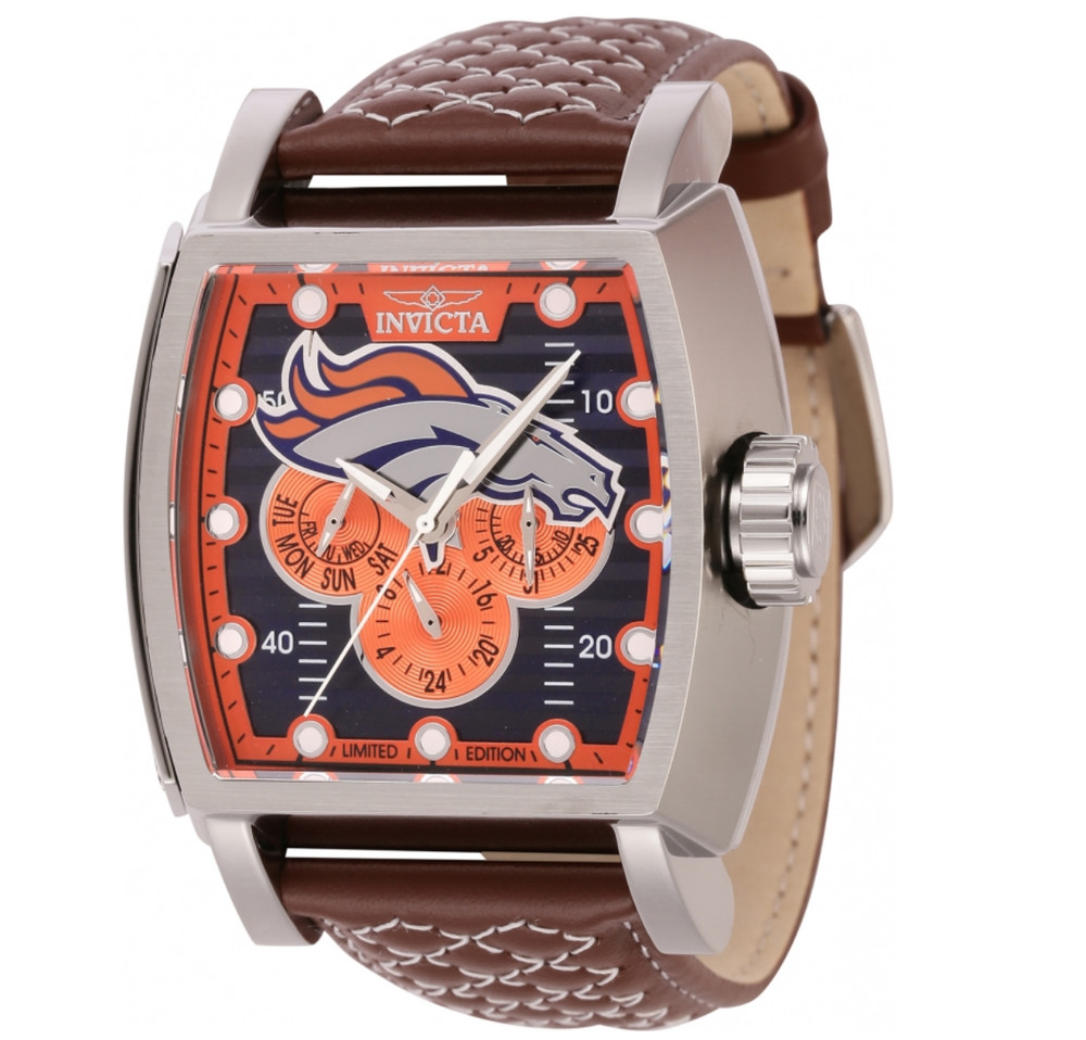 Invicta S1 Rally NFL Denver Broncos Men’s 48mm Limited Edition Watch 45091