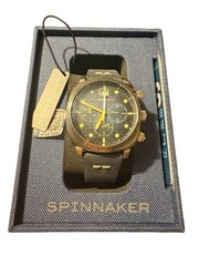 Spinnaker Brand New Hull Chronograph 42mm Watch With Box And Papers