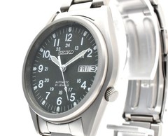 Vintage Seiko 5 7S26-3060 Green Military Dial Automatic Men’s Watch JAPAN