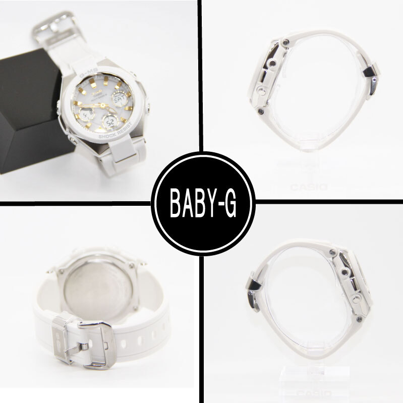 CASIO BABY-G MSG-W100-7A2JF G-MS Ladies Wrist Watch Analog Digital New with Box