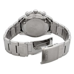 SEIKO Spirit SBTR029 Chronograph Ice Blue Dial Quartz NEW Men’s Watch 34