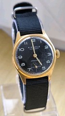 VINTAGE KIENZLE MARKANT ANTIMAGNETIC GERMAN MEN’S WRIST Watch Black Dial