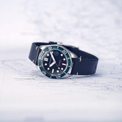 Spinnaker Croft Midsize Black Dial / Leather | Black Dial 40mm Japanese Automati