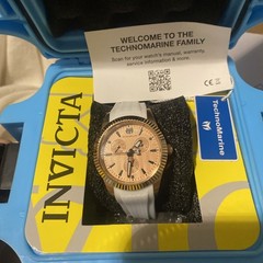 TechnoMarine Coral Legacy Women’s Watch 36mm Black Dial – New in Box