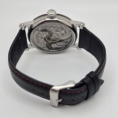 Custom-Built “Antique-Mod” Marriage-Watch – 40mm 1919 Elgin Classic Arabic