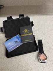 Addiesdive AD2089 41mm Men’s Dive Watch Orange New Never Used