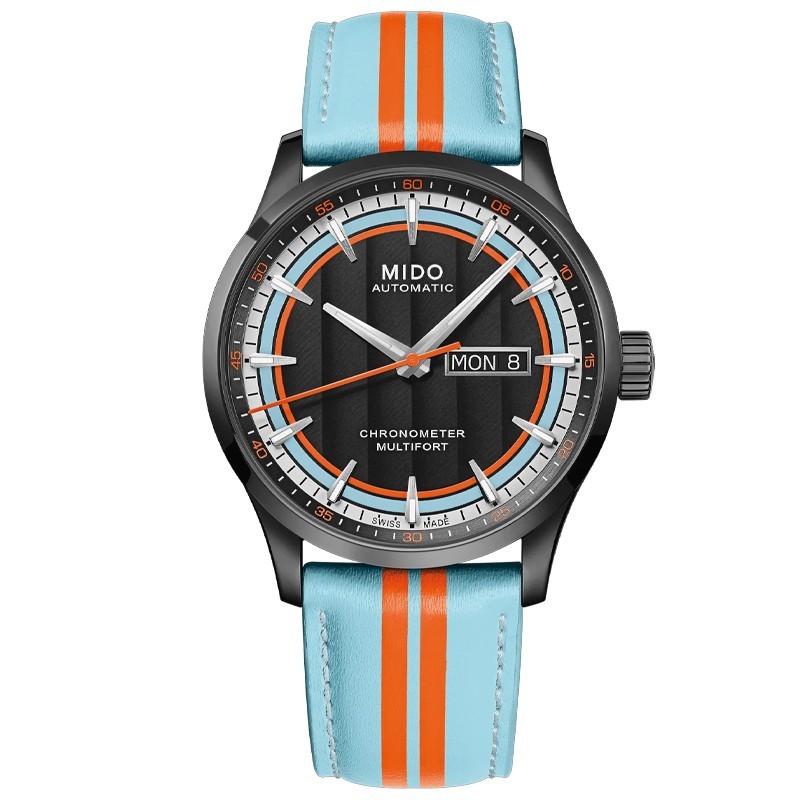 Mido Multifort Chronometer 1 Racer 42mm Black Dial Men’s Watch M0384313605100