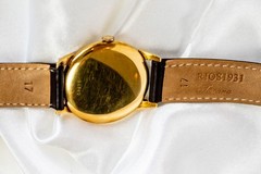 Solid 18 KT. Gold Bucherer Mens wristwatch
