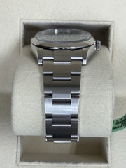 2020 Rolex Oyster Perpetual126000 Silver Oyster Bracelet with Silver Bezel W & C