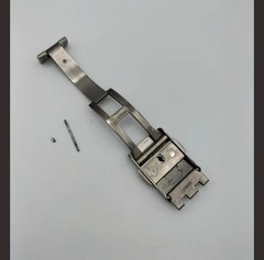 Used watch parts: Citizen H110-T010156 buckle, clasp, strap, band, with connecti