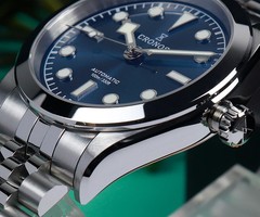 Cronos L6036 Automatic Watch 36mm PT5000/SW200 Sapphire Crystal 10ATM Men’s