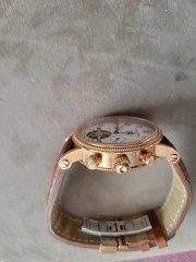 MEN’S CHRONOGRAPH NEWTON&SONS AUTOMATIC N0.AG205220,WATER PROOF 5 ATM DATE
