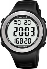 Waterproof Pedometer Watch for Senior Non Bluetooth No App Required