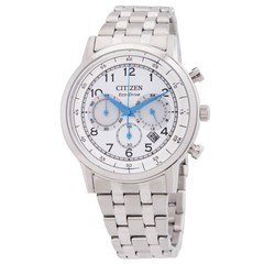 Citizen Eco-Drive Chronograph White Dial Men’s Watch CA4630-53A