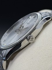 GUCCI G-TIMELESS 36MM SS SILVER DIAL SLIM UNISEX WATCH YA1264153