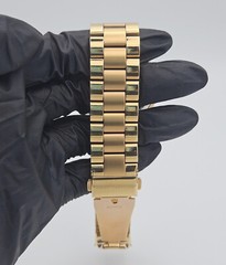 Michael Kors Argyle Gold Stainless Steel Watch with Rose Gold Dial MK3336
