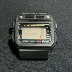 Casio Digital Barometer BM-100WJ Digital Watch Used, Condition Varies