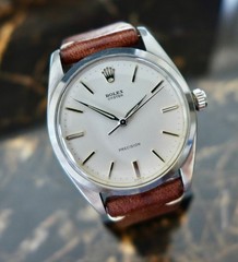 V RARE MILITARY N.A.A.F.I GENTS VINTAGE 1961/62 ROLEX “OVERSIZE” 36mm BOX SET!