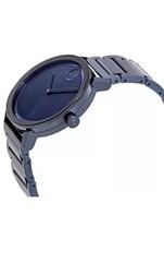 Brand New Movado Bold Men’s Blue Stainless Steel Blue Dial Watch 3600510