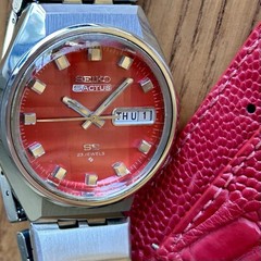 Vintage 1973 Seiko 5 Actus SS 6106-8680 On Original Bracelet – Proof Of Service
