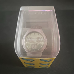 Swatch Lady Snake YCP1000-45 Quartz Analog Pink Leather 34mm Complete New