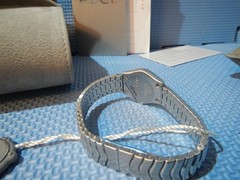 EBEL Classic Wave ladys stainless steel quartz watch