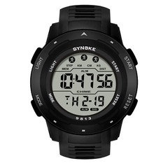 Men Digital Watch Outdoor Waterproof with Alarm/Timer Military Watch Sports Gift