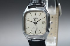 1987 Near MINT OMEGA Seamaster 31mm 196.0311 Quartz Silver Roman Men’s Vintage