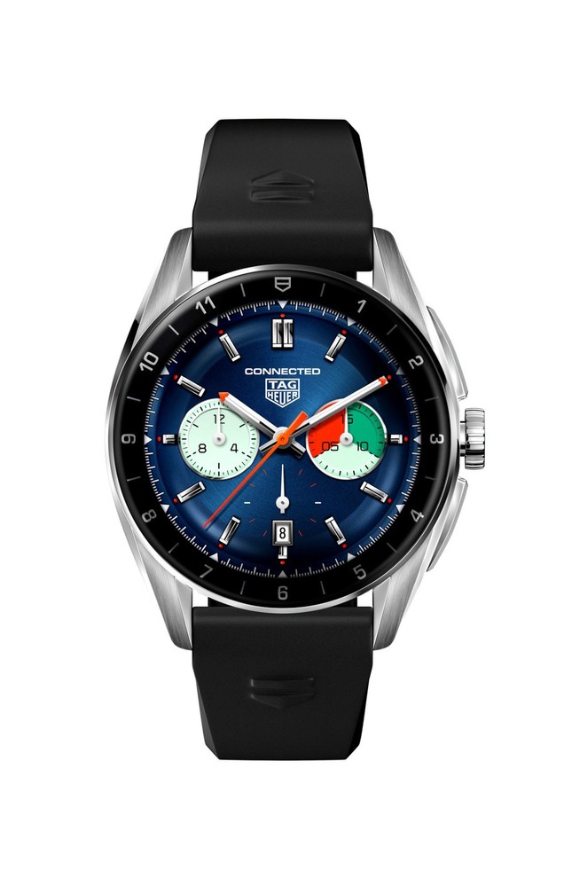 TAG Heuer Connected Calibre E4 Rubber Mens Watch SBR8010.BT6255