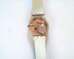 2004 SWATCH CITY VIENNA SPECIAL Swiss Watch Blue White New Battery FREE SHIP