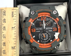 Activa Vextron X Invicta Digital Men’s Watch – 52mm, Grey (ACW1637-010)