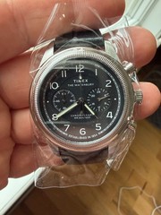 Timex Waterbury Metropolitan Chronograph 41 mm coin-edge bezel version