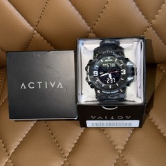 Activa By Invicta 53mm Digital Men’s Sport Watch Grey Camo ACW8049MC-003