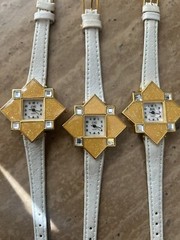 Buyer gets all 3 New white EKO Japan Quartz Watches-keeps Perfect TimeUSA Vendor