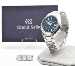 Rare!!!【N MINT】Grand Seiko Sbgv017 9F82-0Ad0 Date Navy Dial Quartz Men’s Watch