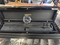RARE TOM FORD Automatic Watch N.002, BLUE DIAL- $2,900 open box MINT