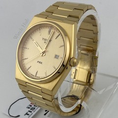 Tissot PRX Men’s Quartz Watch Champagne Gold 40mm Dial – T137.410.33.021.00